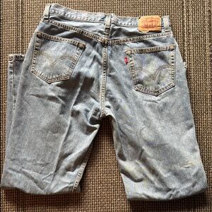 Levi's Men's Light Blue Straight Jeans